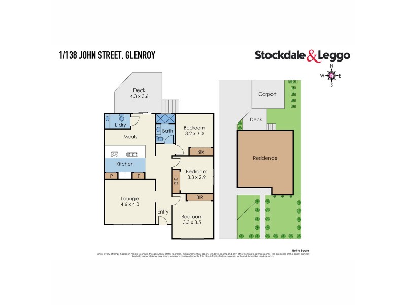1/138 John Street, Glenroy VIC 3046 Floorplan