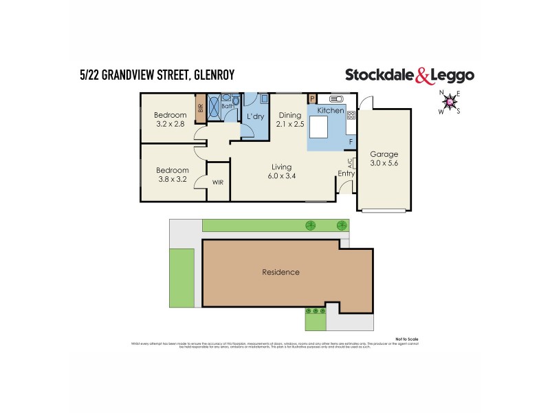 5/22 Grandview Street, Glenroy VIC 3046 Floorplan