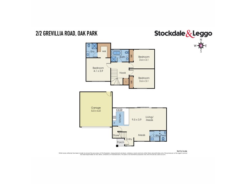 2/2 Grevillia Road, Oak Park VIC 3046 Floorplan