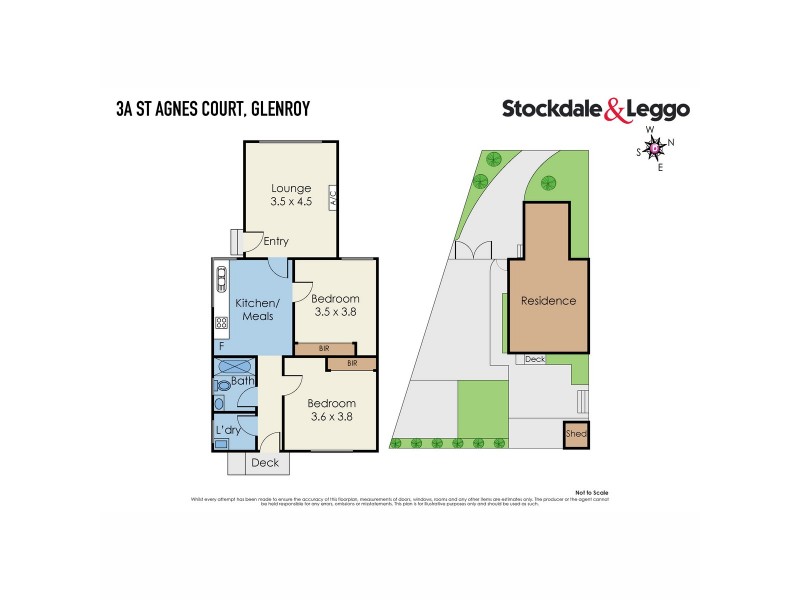 3A St Agnes Court, Glenroy VIC 3046 Floorplan