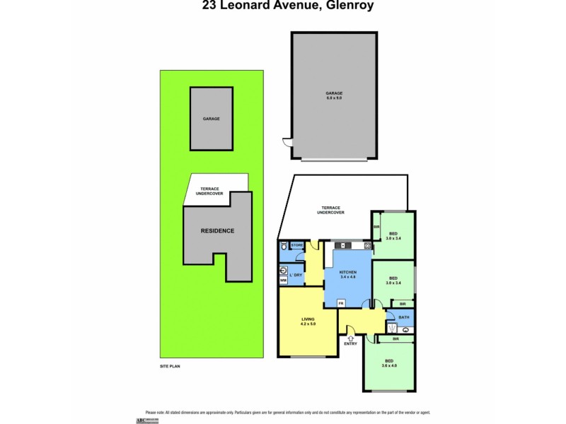 23 Leonard Avenue, Glenroy VIC 3046 Floorplan