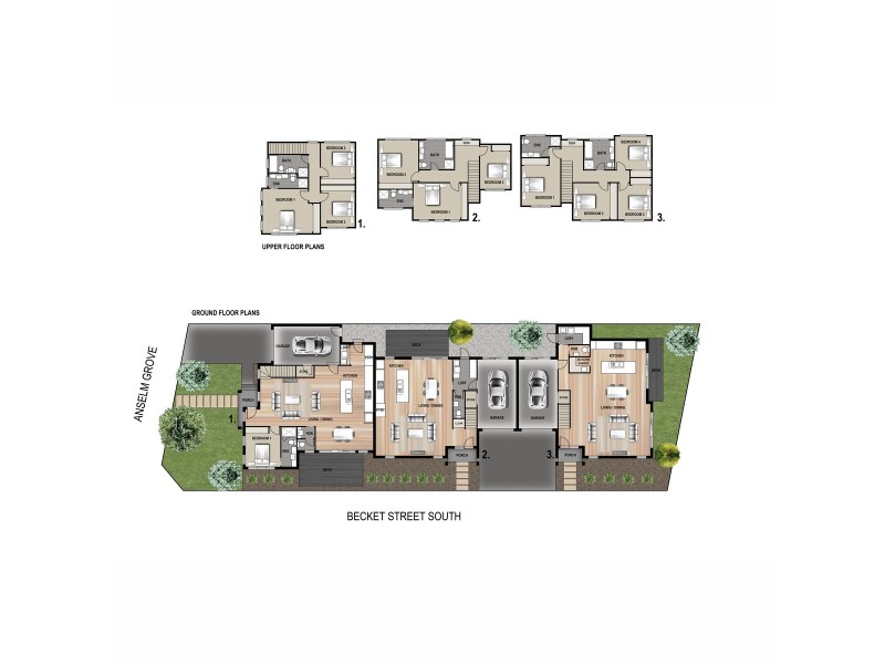 1-3/20 Anselm Grove, Glenroy VIC 3046 Floorplan