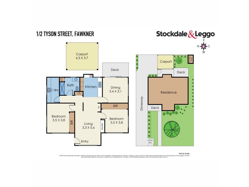 1/2 Tyson Street, Fawkner VIC 3060 Floorplan