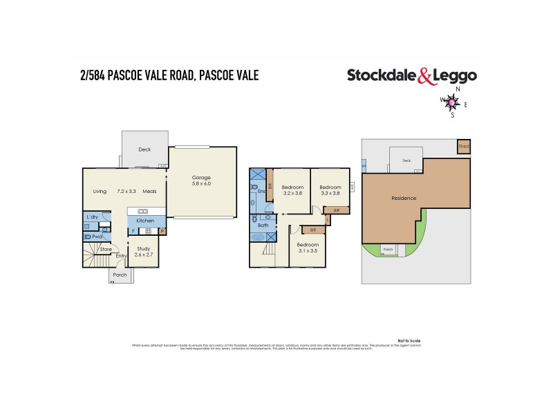 2/584 Pascoe Vale Road, Pascoe Vale VIC 3044 Floorplan