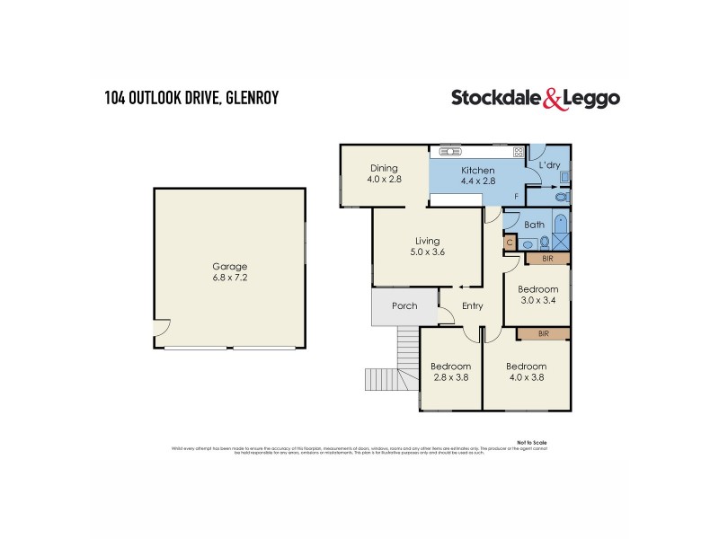 104 Outlook Drive, Glenroy VIC 3046 Floorplan
