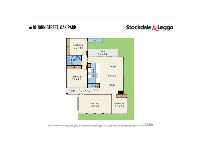 4/10 John Street, Oak Park VIC 3046 Floorplan