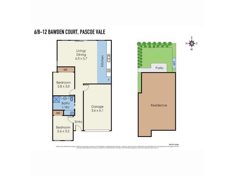 6/8-12 Bawden Court, Pascoe Vale VIC 3044 Floorplan