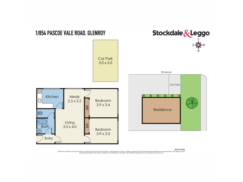 1/854 Pascoe Vale Road, Glenroy VIC 3046 Floorplan