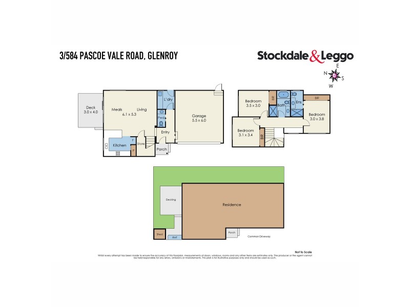 3/584 Pascoe Vale Road, Pascoe Vale VIC 3044 Floorplan