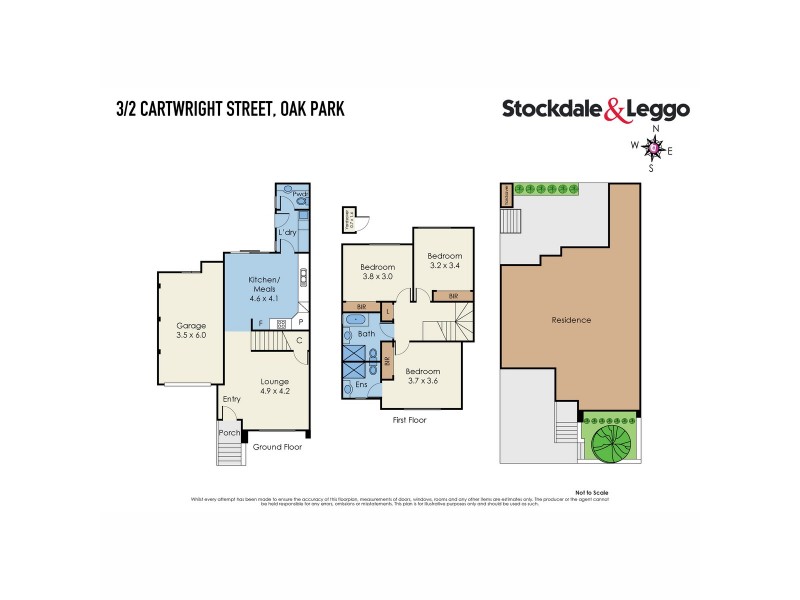 3/2 Cartwright Street, Oak Park VIC 3046 Floorplan