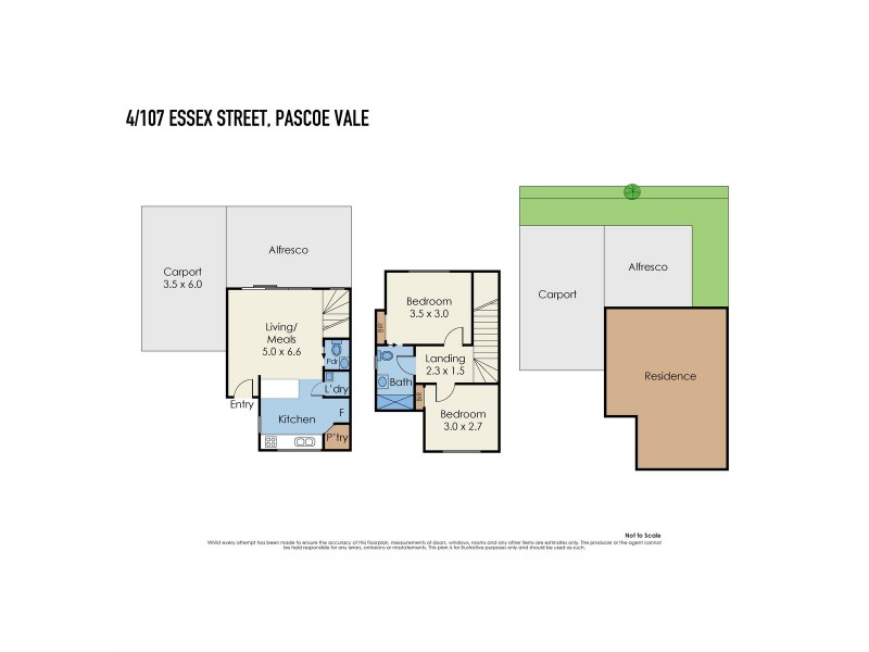 4/107 Essex Street, Pascoe Vale VIC 3044 Floorplan