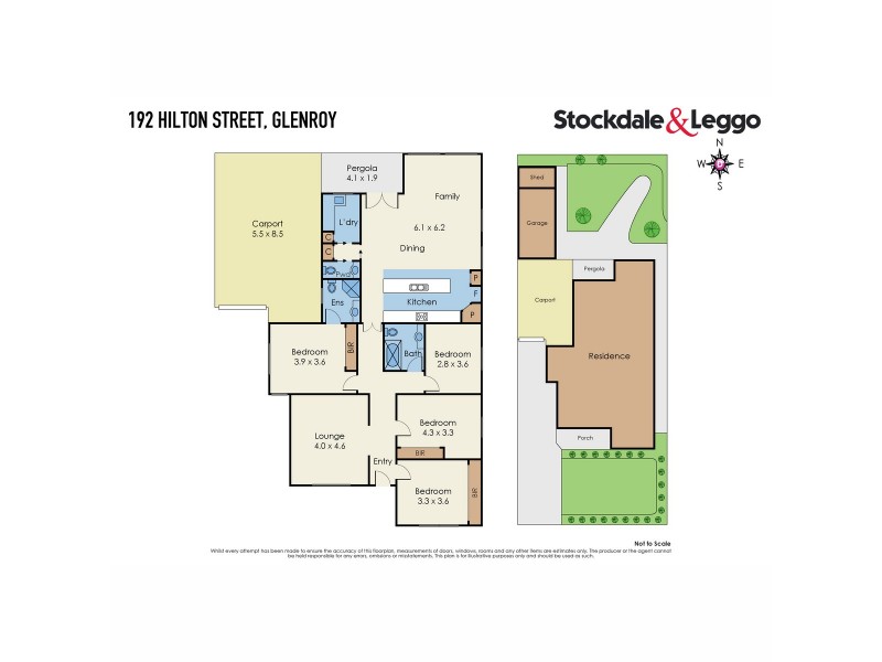 192 Hilton Street, Glenroy VIC 3046 Floorplan