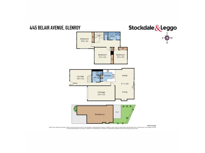 4/45 Belair Avenue, Glenroy VIC 3046 Floorplan