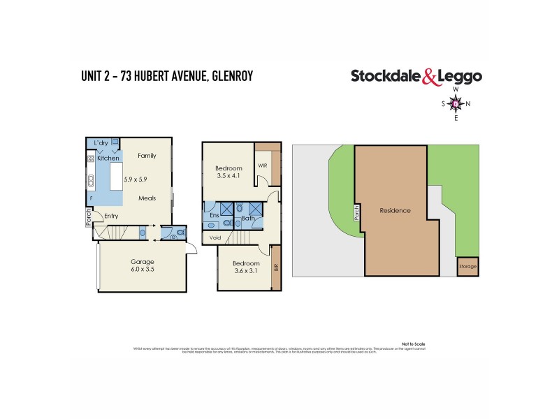 2/73 Hubert Avenue, Glenroy VIC 3046 Floorplan
