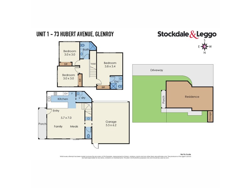 1/73 Hubert Avenue, Glenroy VIC 3046 Floorplan