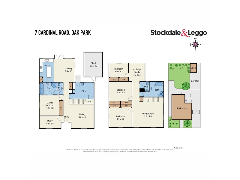 7 Cardinal Road, Oak Park VIC 3046 Floorplan