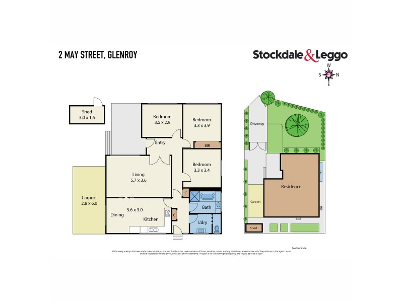 2 May Street, Glenroy VIC 3046 Floorplan