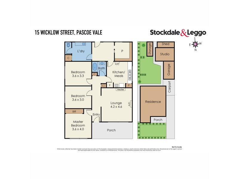 15 Wicklow Street, Pascoe Vale VIC 3044 Floorplan