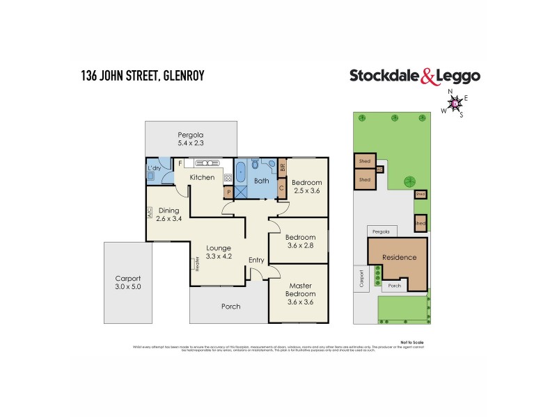 136 John Street, Glenroy VIC 3046 Floorplan