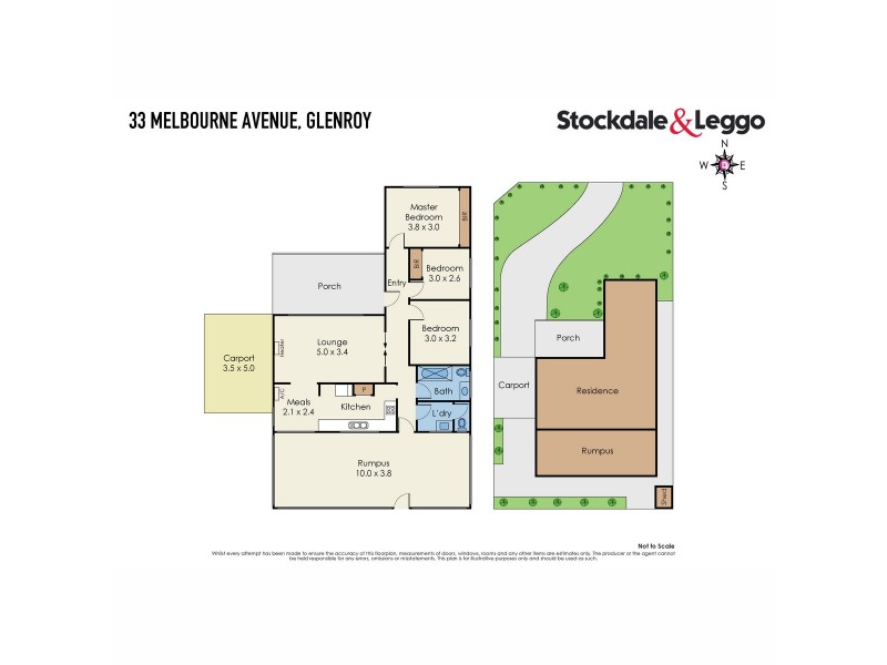 33 Melbourne Avenue, Glenroy VIC 3046 Floorplan