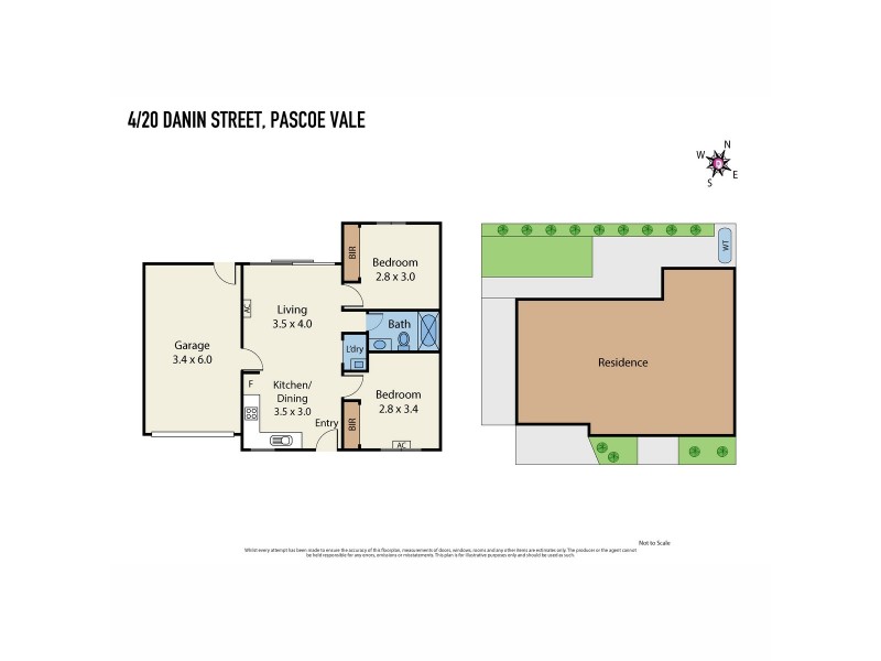 4/20 Danin Street, Pascoe Vale VIC 3044 Floorplan