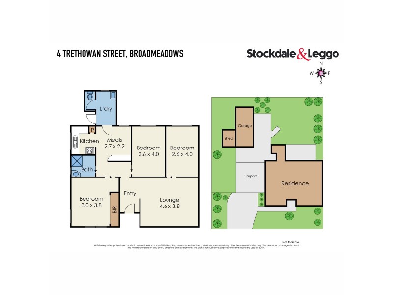4 Trethowan Street, Broadmeadows VIC 3047 Floorplan