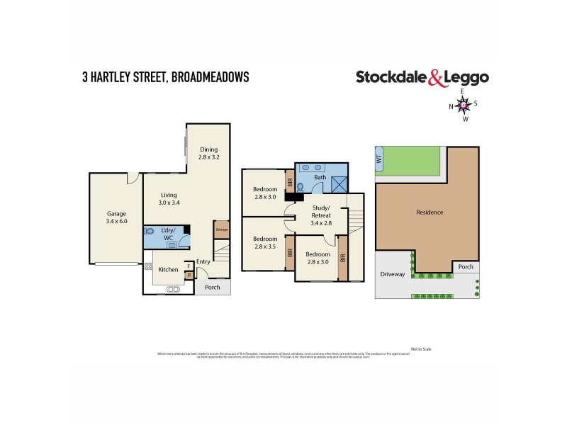 3 Hartley Street, Broadmeadows VIC 3047 Floorplan