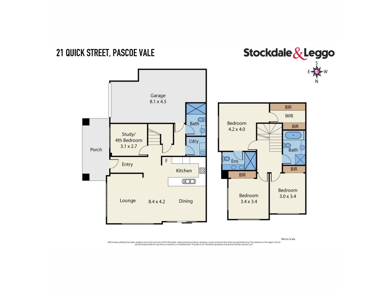 21 Quick Street, Pascoe Vale VIC 3044 Floorplan