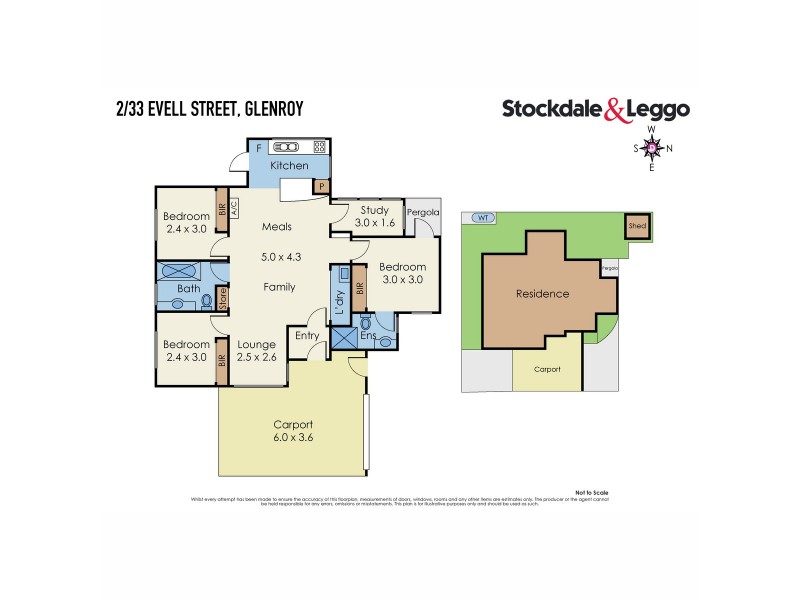 2/33 Evell Street, Glenroy VIC 3046 Floorplan