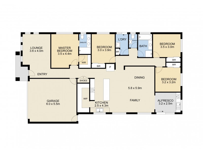 Wollert VIC 3750 Floorplan