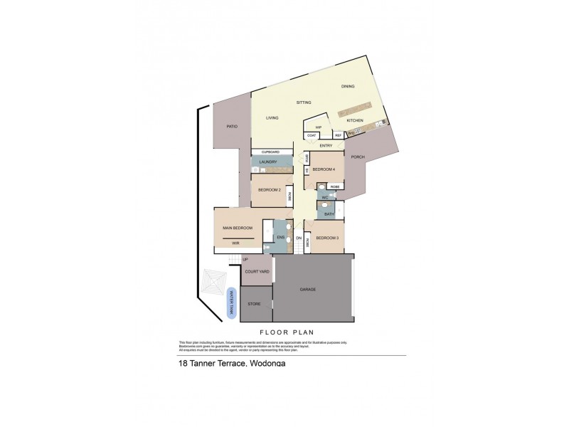 18 Tanner Terrace, Wodonga VIC 3690 Floorplan