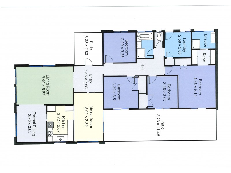 19 HOLMES COURT, Wodonga VIC 3690 Floorplan