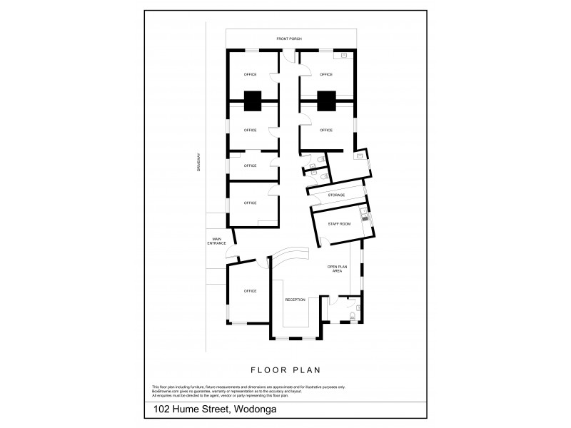 102 HUME STREET, Wodonga VIC 3690 Floorplan
