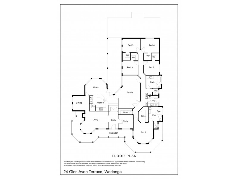 24 GLEN AVON TERRACE, Wodonga VIC 3690 Floorplan