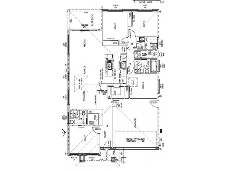 4 Calder Close, Wodonga VIC 3690 Floorplan