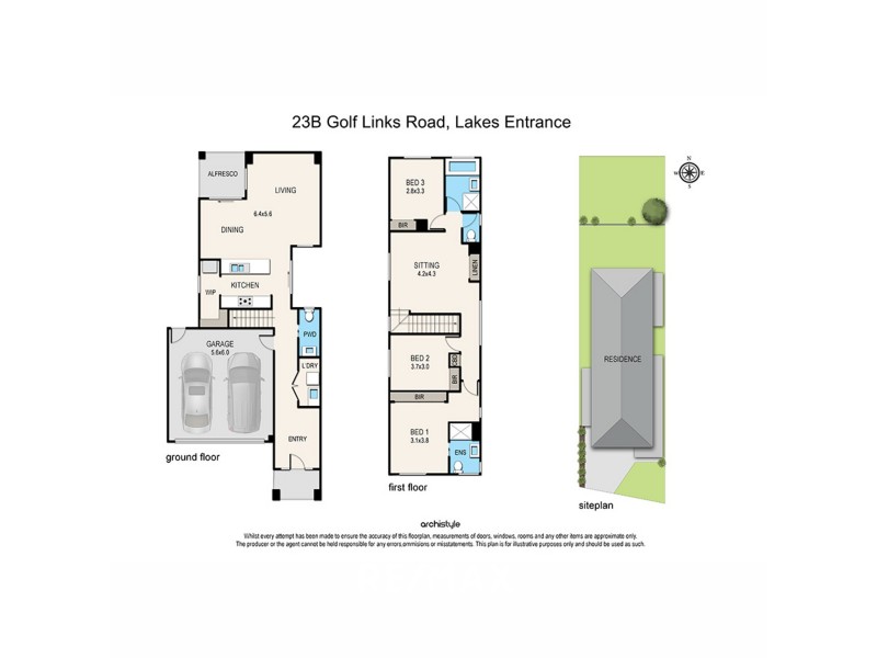 23B Golf Links Road, Lakes Entrance VIC 3909 Floorplan