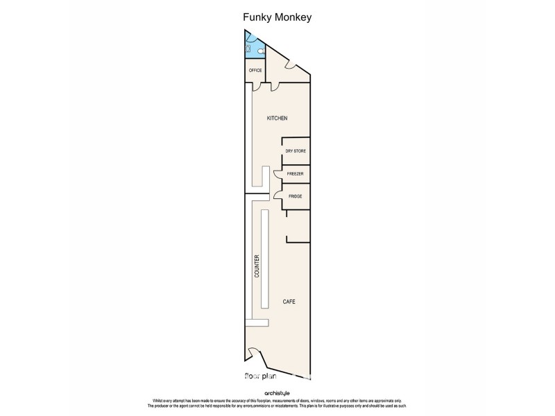 26 Myer Street (Funky Monkey), Lakes Entrance VIC 3909 Floorplan