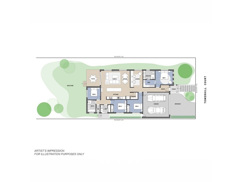 Lot 1 / 12 Tower Hill Court, Kalimna VIC 3909 Floorplan