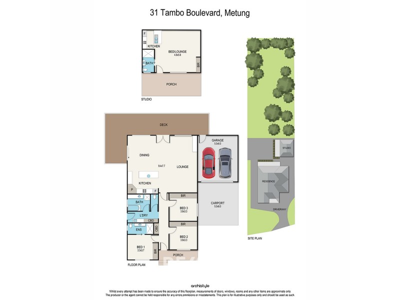 31 Tambo Boulevard, Metung VIC 3904 Floorplan
