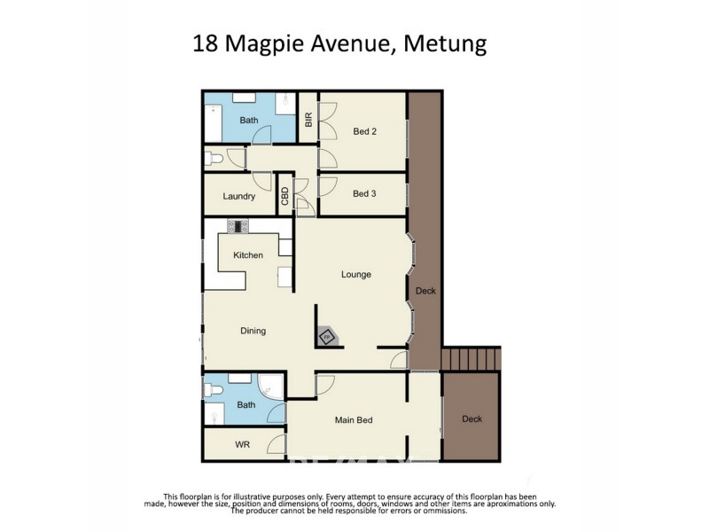 18 Magpie Avenue, Metung VIC 3904 Floorplan