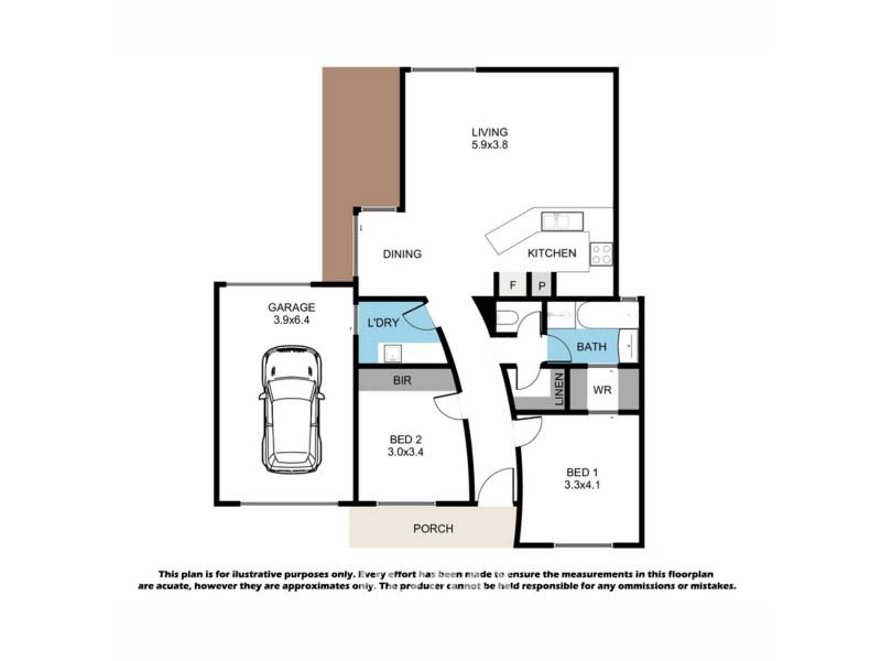 3/44 Roadknight Street, Lakes Entrance VIC 3909 Floorplan