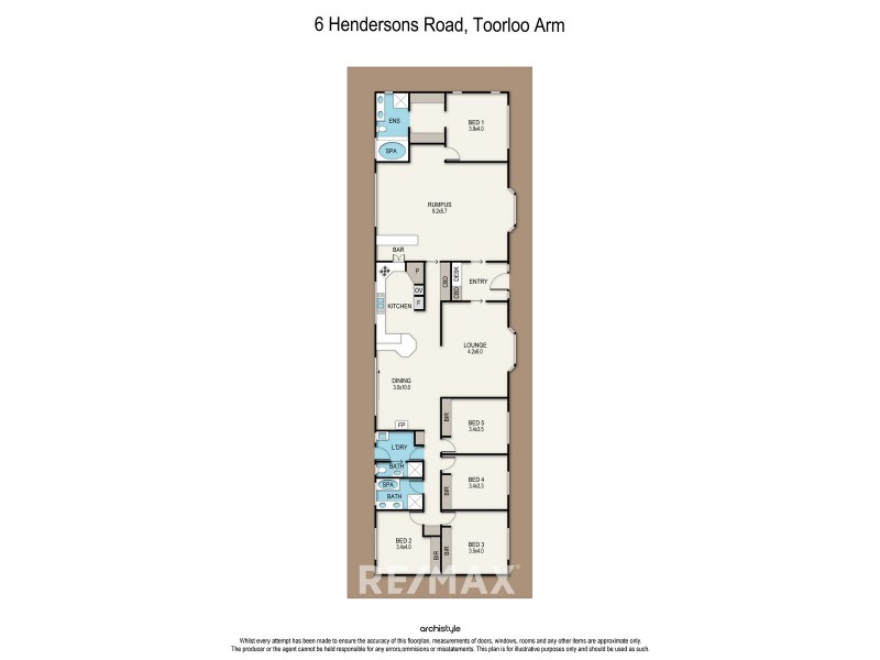 6 Hendersons Road, Toorloo Arm VIC 3909 Floorplan