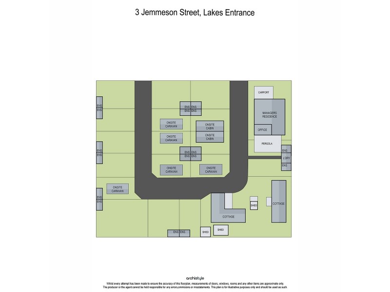 3 Jemmeson Street, Lakes Entrance VIC 3909 Floorplan