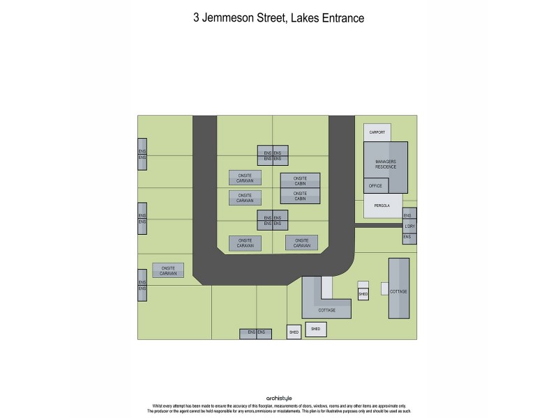 3 Jemmeson Street, Lakes Entrance VIC 3909 Floorplan