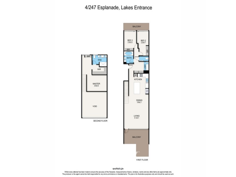 4/247 Esplanade, Lakes Entrance VIC 3909 Floorplan