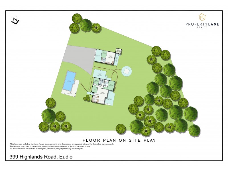 399 Highlands Road, Eudlo QLD 4554 Floorplan