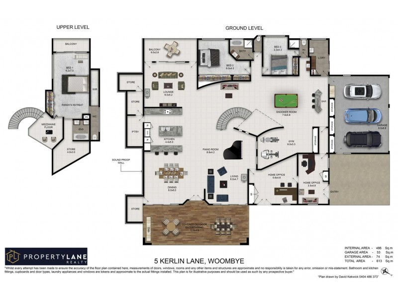 5 Kerlin Lane, Woombye QLD 4559 Floorplan