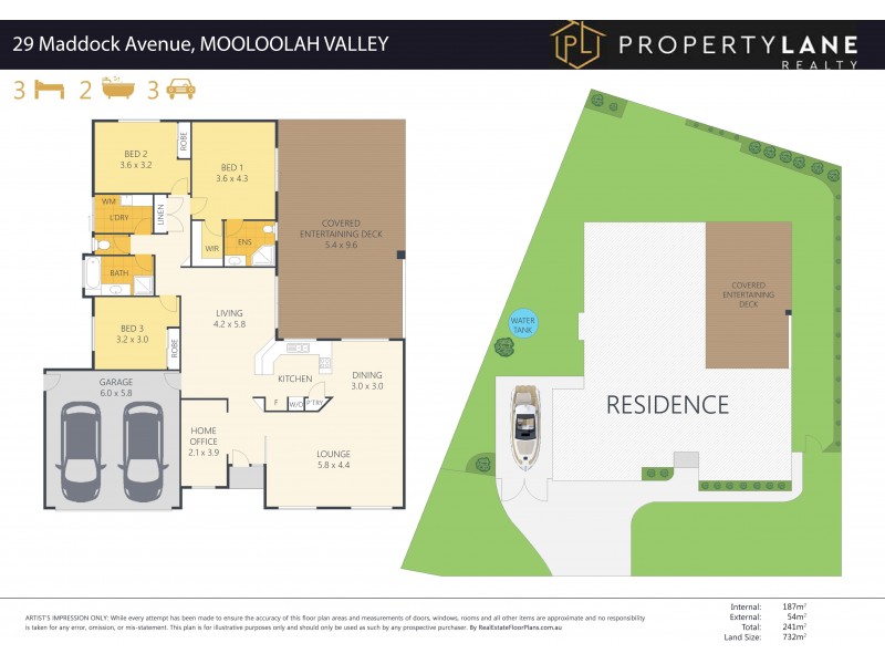 29 Maddock Ave, Mooloolah Valley QLD 4553 Floorplan