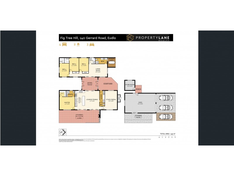 140 GERRARD ROAD, Eudlo QLD 4554 Floorplan