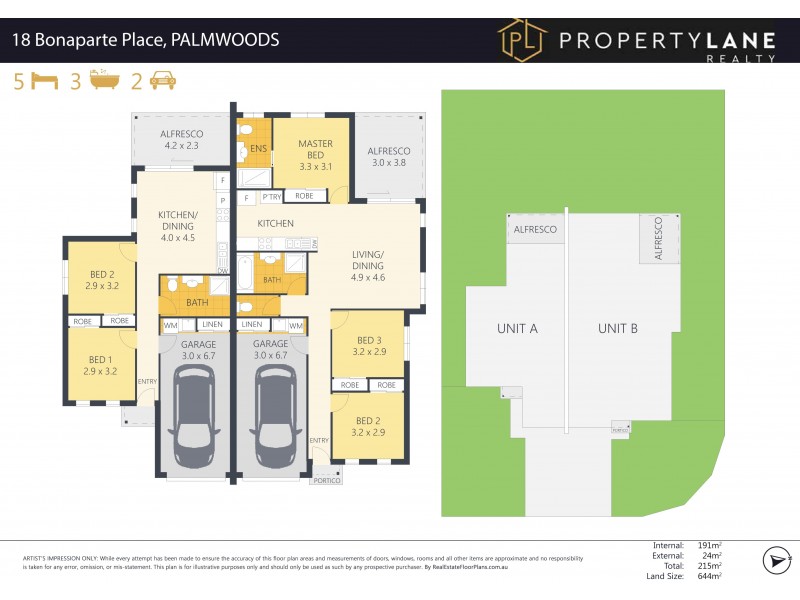 18 Bonaparte Place, Palmwoods QLD 4555 Floorplan